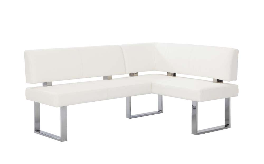 Chintaly - Linden White PU Nook - LINDEN-NOOK veiw 1