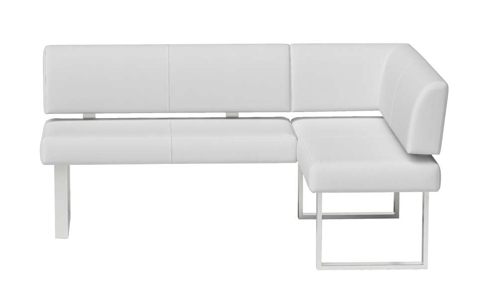 Chintaly - Linden White PU Nook - LINDEN-NOOK veiw 2