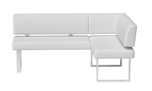 Chintaly - Linden White PU Nook - LINDEN-NOOK veiw 2