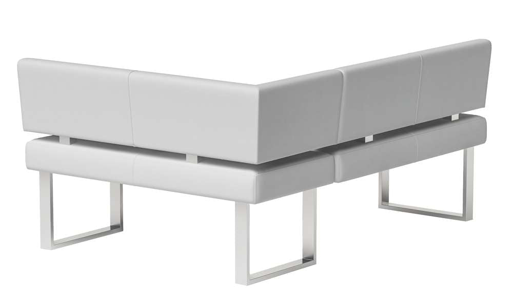 Chintaly - Linden White PU Nook - LINDEN-NOOK veiw 3