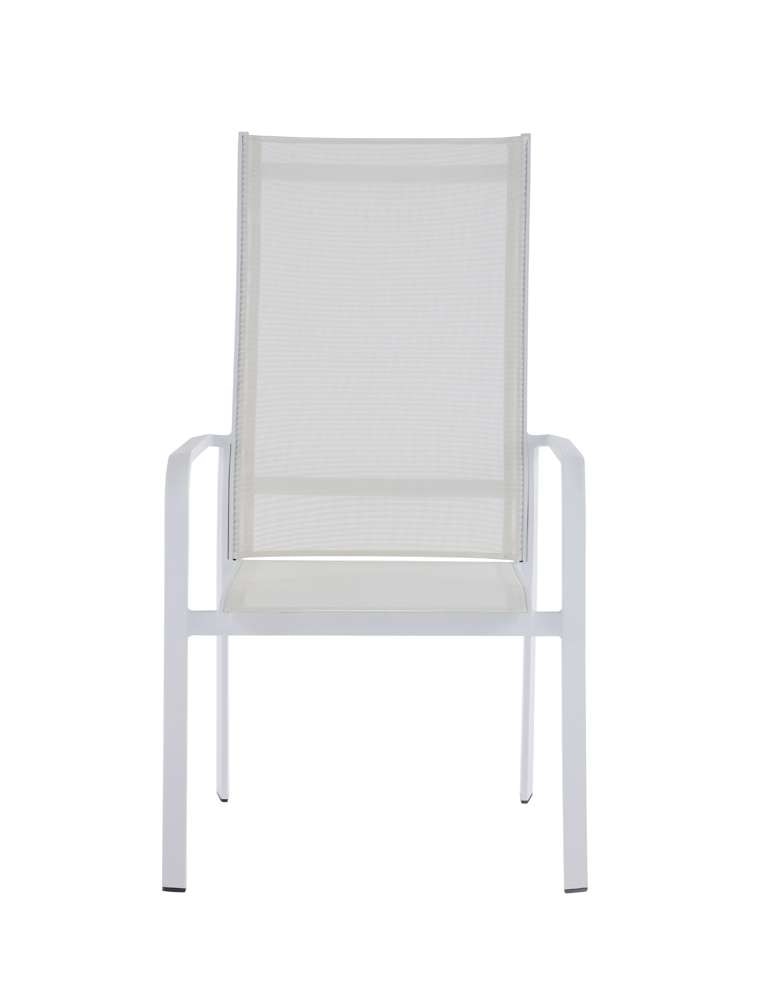 Chintaly - Malibu 5 Pieces Dining Set Extension Table With 4 High Back Chairs - MALIBU-EXT-HB-5PC veiw 2
