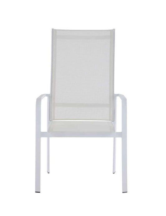 Chintaly - Malibu 5 Pieces Dining Set Extension Table With 4 High Back Chairs - MALIBU-EXT-HB-5PC veiw 2