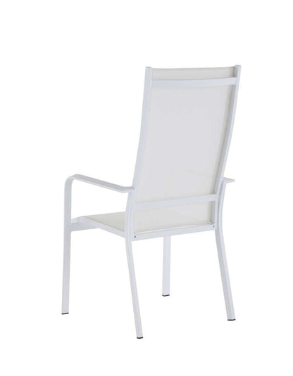 Chintaly - Malibu 5 Pieces Dining Set Extension Table With 4 High Back Chairs - MALIBU-EXT-HB-5PC veiw 5