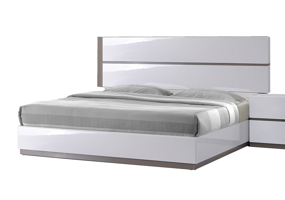 Chintaly - MANILA - Modern 4-Piece King-Size Bedroom Set w/ Right Nightstand - MANILA-KING-4PC-R veiw 2