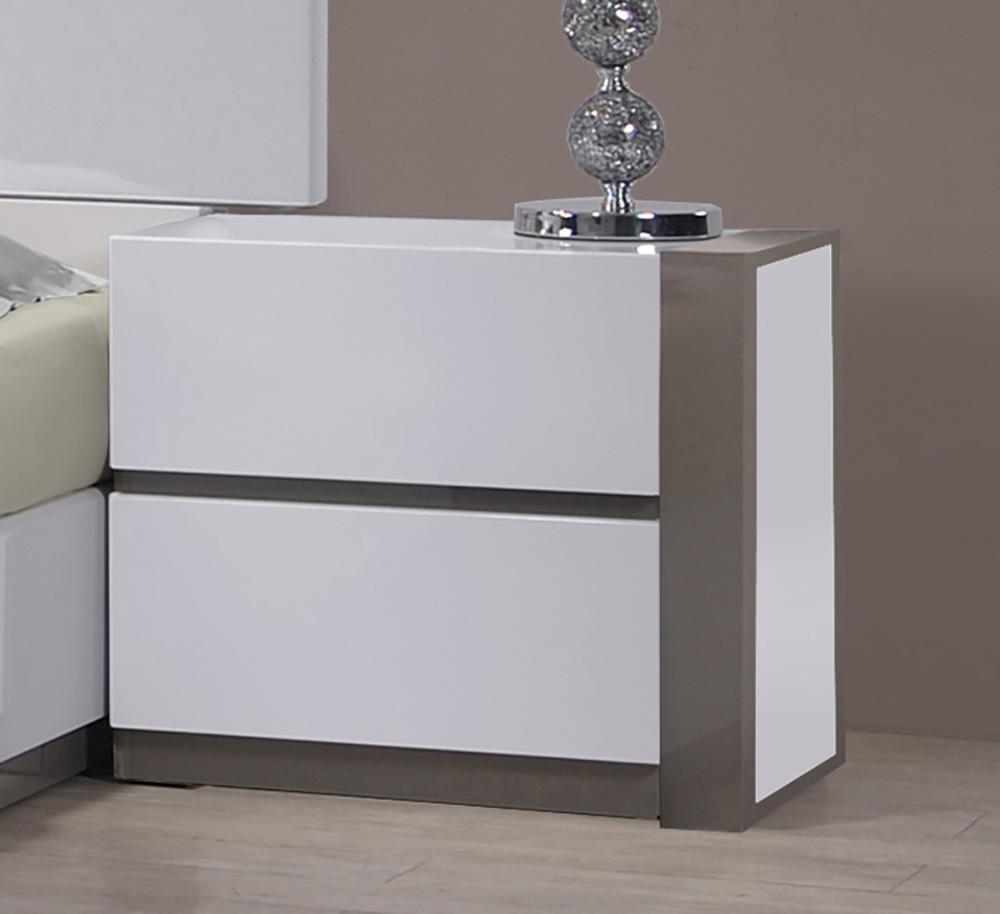 Chintaly - MANILA - Modern 4-Piece King-Size Bedroom Set w/ Right Nightstand - MANILA-KING-4PC-R veiw 4