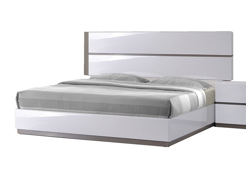 Chintaly - MANILA - Modern 4-Piece Queen-Size Bedroom Set w/ Right Nightstand - MANILA-QUEEN-4PC-R veiw 2