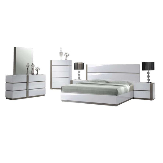 Chintaly - Manila - Modern 5-Piece Queen-Size Bedroom Set - MANILA-QUEEN-5PC veiw 1
