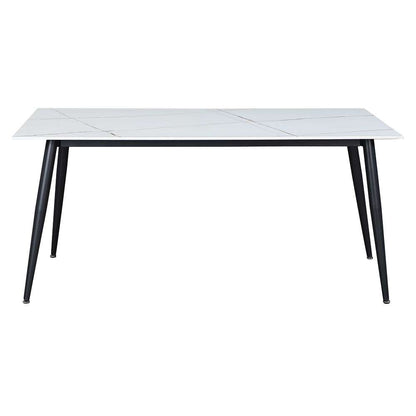 Chintaly - Mary - Contemporary Dining Table w/ Sintered Stone Top - MARY-DT veiw 1