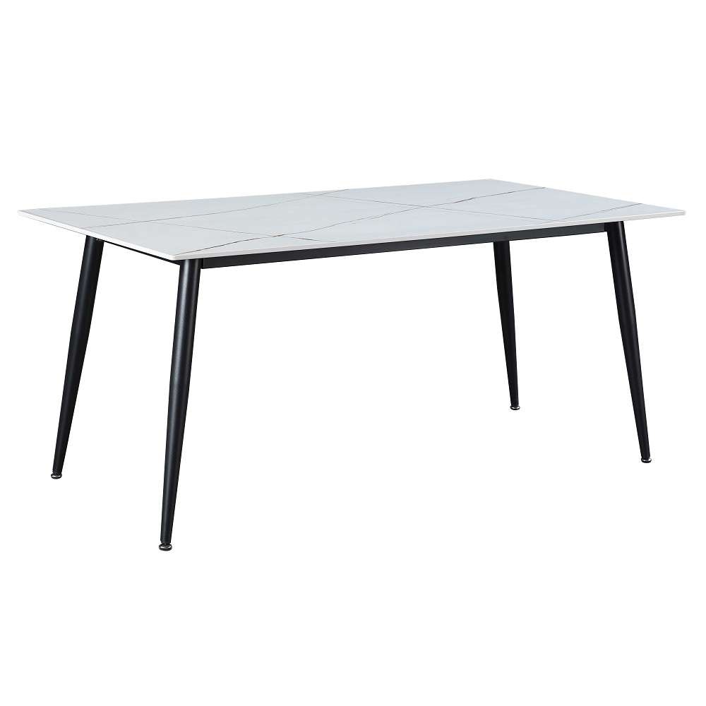 Chintaly - Mary - Contemporary Dining Table w/ Sintered Stone Top - MARY-DT veiw 2