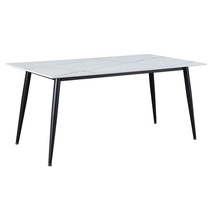 Chintaly - Mary - Contemporary Dining Table w/ Sintered Stone Top - MARY-DT veiw 2
