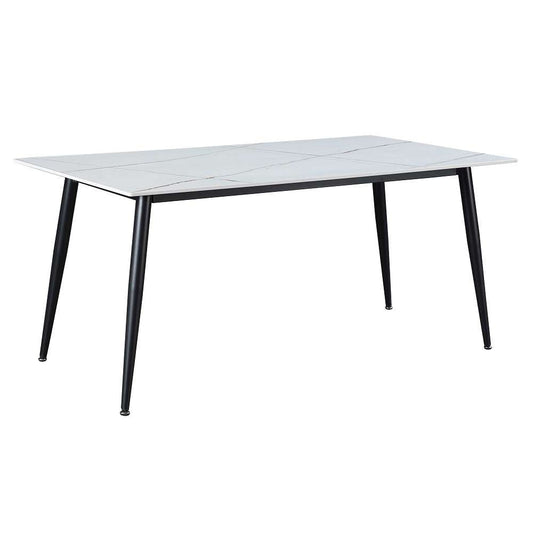 Chintaly - Mary - Contemporary Dining Table w/ Sintered Stone Top - MARY-DT veiw 2
