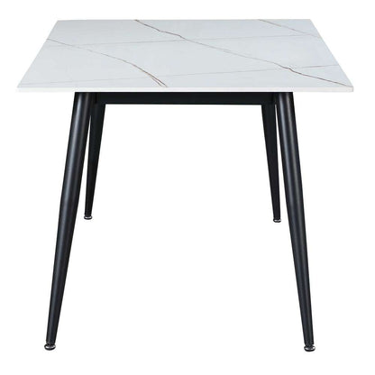 Chintaly - Mary - Contemporary Dining Table w/ Sintered Stone Top - MARY-DT veiw 3