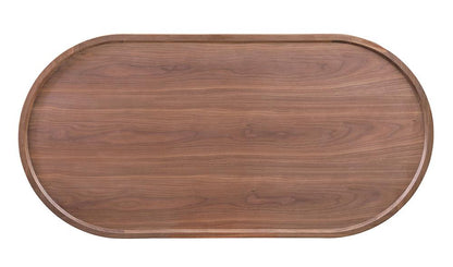 Chintaly - Modern All-Wood Oval Top Cocktail Table - 2607-CT-OVL veiw 3