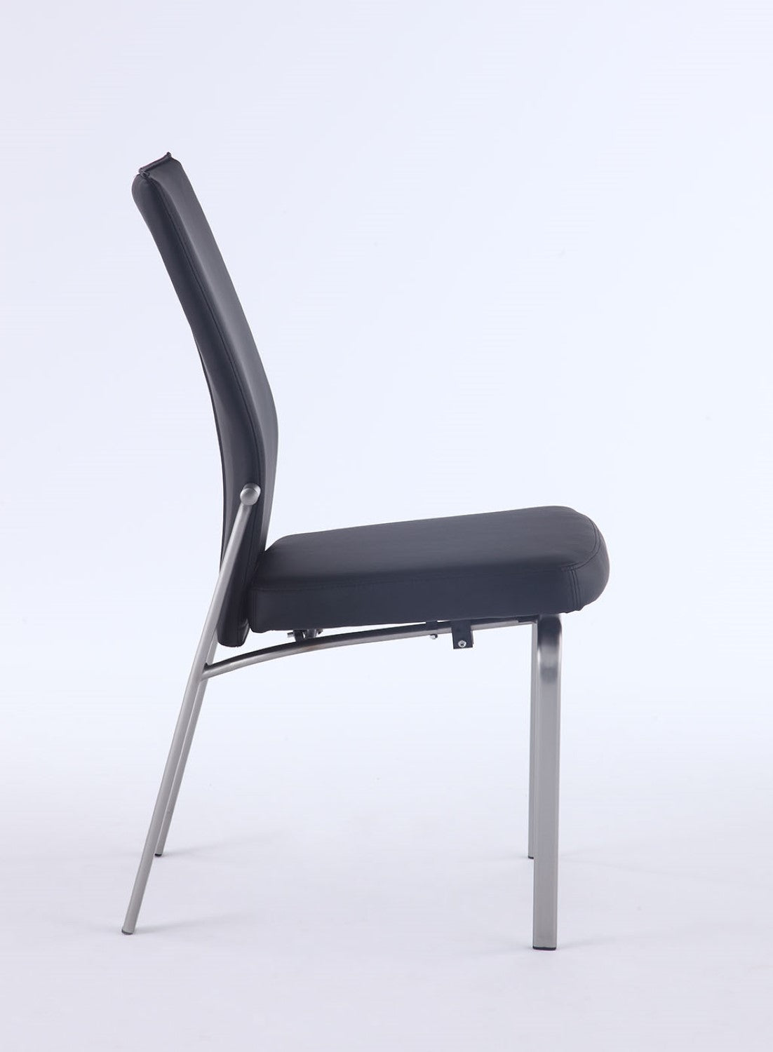 Chintaly - Molly Motion Back Side Chair in Black (Set of 2) - MOLLY-SC-BLK-BSH veiw 5
