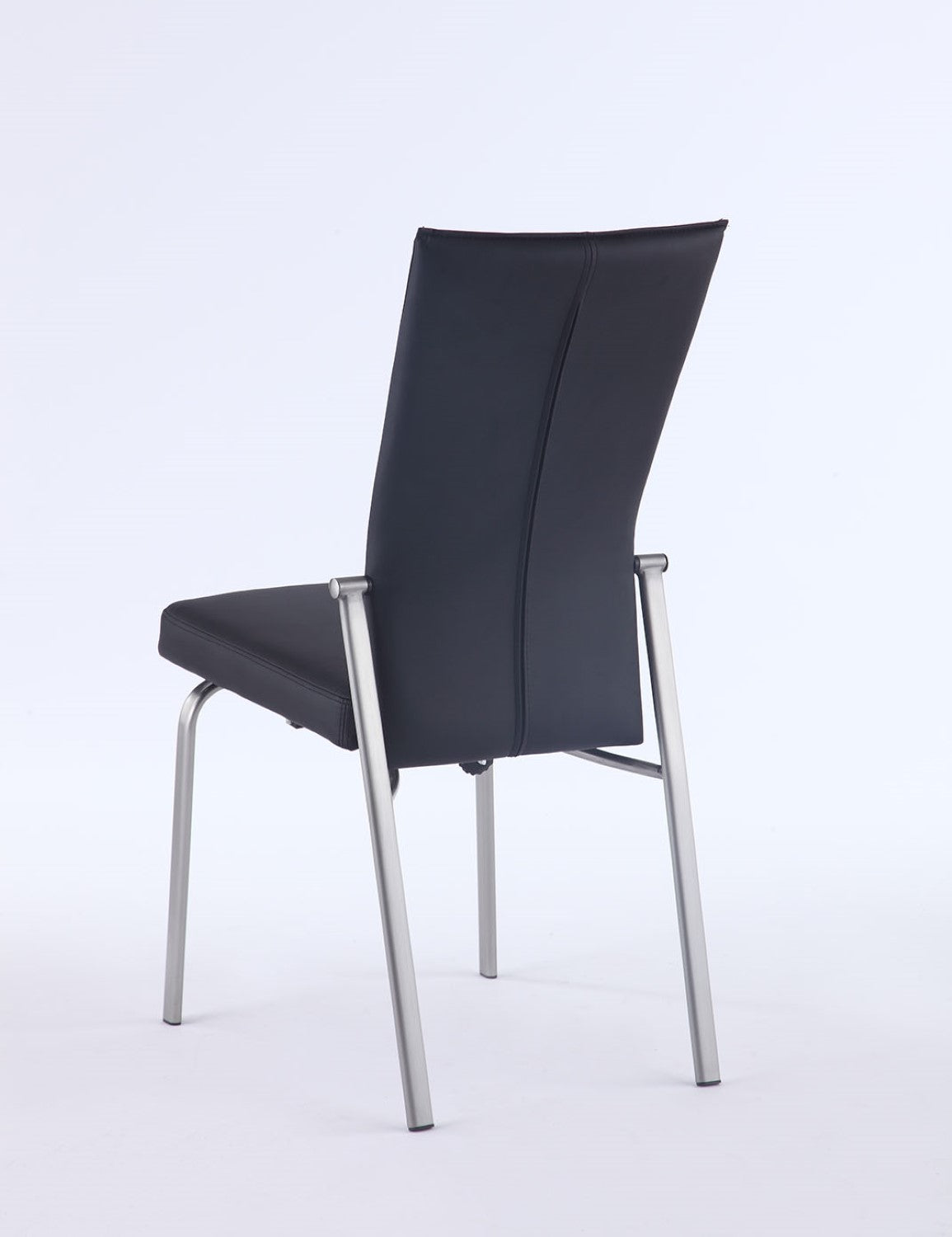Chintaly - Molly Motion Back Side Chair in Black (Set of 2) - MOLLY-SC-BLK-BSH veiw 6