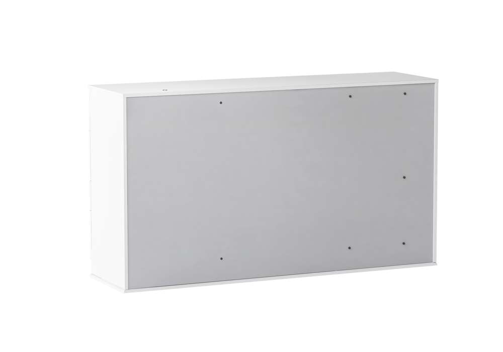 Chintaly - Moscow Modern Gloss White 8-Drawer Dresser - MOSCOW-DRS veiw 4