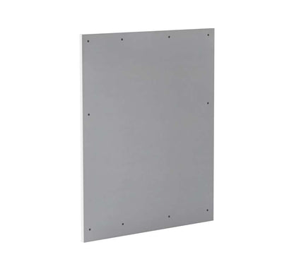 Chintaly - Moscow Modern White Laminate Framed Mirror w/ LED Light - MOSCOW-MIR veiw 4