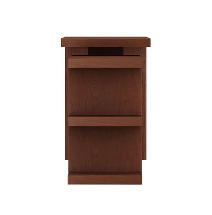 Chintaly - Motion Home Office Desk w/ Shelves - 6915-DSK-WAL veiw 10