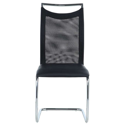 Chintaly - Nadine Side Chair (Set of 2) - NADINE-SC-BLK veiw 2