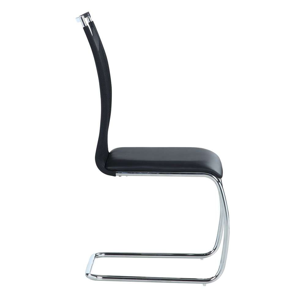 Chintaly - Nadine Side Chair (Set of 2) - NADINE-SC-BLK veiw 3