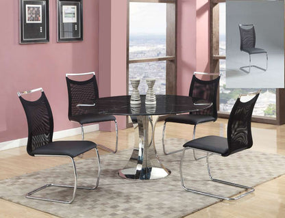 Chintaly - Nadine Side Chair (Set of 2) - NADINE-SC-BLK veiw 7