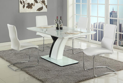 Chintaly - Natasha 5 Piece Dining Set - NATASHA-PIPER-5PC veiw 1