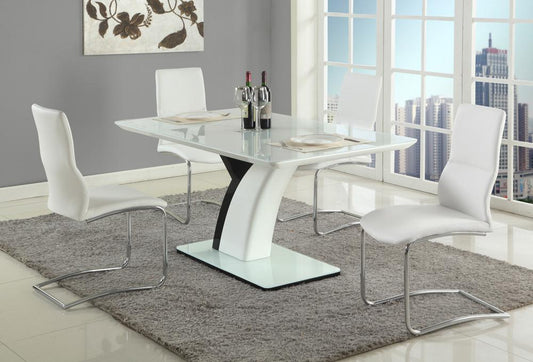 Chintaly - Natasha 5 Piece Dining Set - NATASHA-PIPER-5PC veiw 1