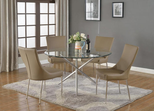 Chintaly - Patricia 5 Piece Dining Set - PATRICIA-5-PC veiw 1
