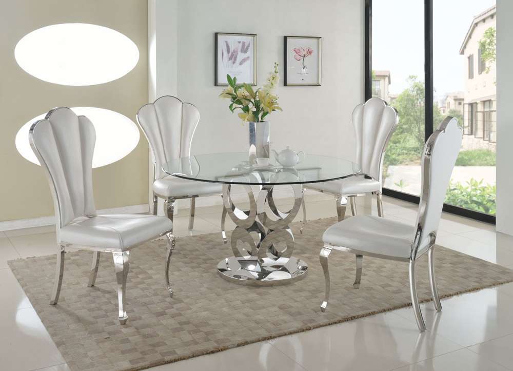 Chintaly - Raegan Shell Back Side Chair in White Fabric (Set of 2) - RAEGAN-SC-WHT veiw 8