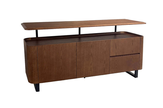 Chintaly - Selma Modern Side Chair w/ Solid Wood Legs - (Set of 2) - SELMA-SC-WAL-BGE view 1