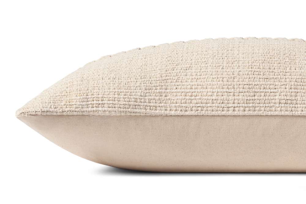 Chris Loves Julia x Loloi - Harvey Ivory 12 x 27 Cover w/Down Pillow - DSETPCJ0018IV00PI13 veiw 5