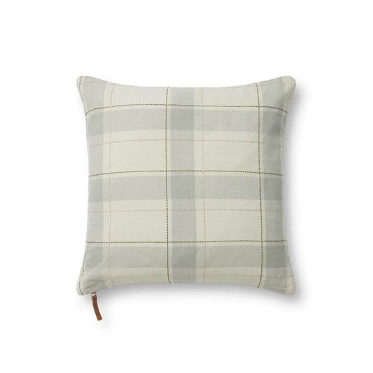 Chris Loves Julia x Loloi - Linus Sage / Multi 18 x 18 Pillow - P012PCJ0010SGMLPIL1 veiw 1