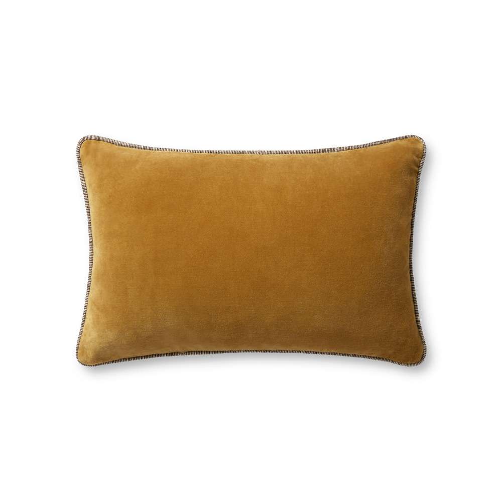 Chris Loves Julia x Loloi - Liza Gold 13 x 21 Cover w/Poly Pillow - PSETPCJ0020GO00PIL5 veiw 1