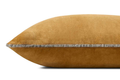 Chris Loves Julia x Loloi - Liza Gold 13 x 21 Cover w/Poly Pillow - PSETPCJ0020GO00PIL5 veiw 3