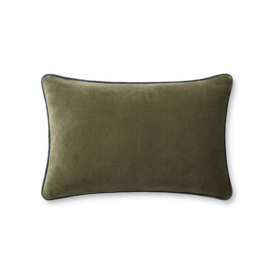 Chris Loves Julia x Loloi - Liza Green 16 x 26 Cover Only Pillow - P005PCJ0020GR00PI15 veiw 1