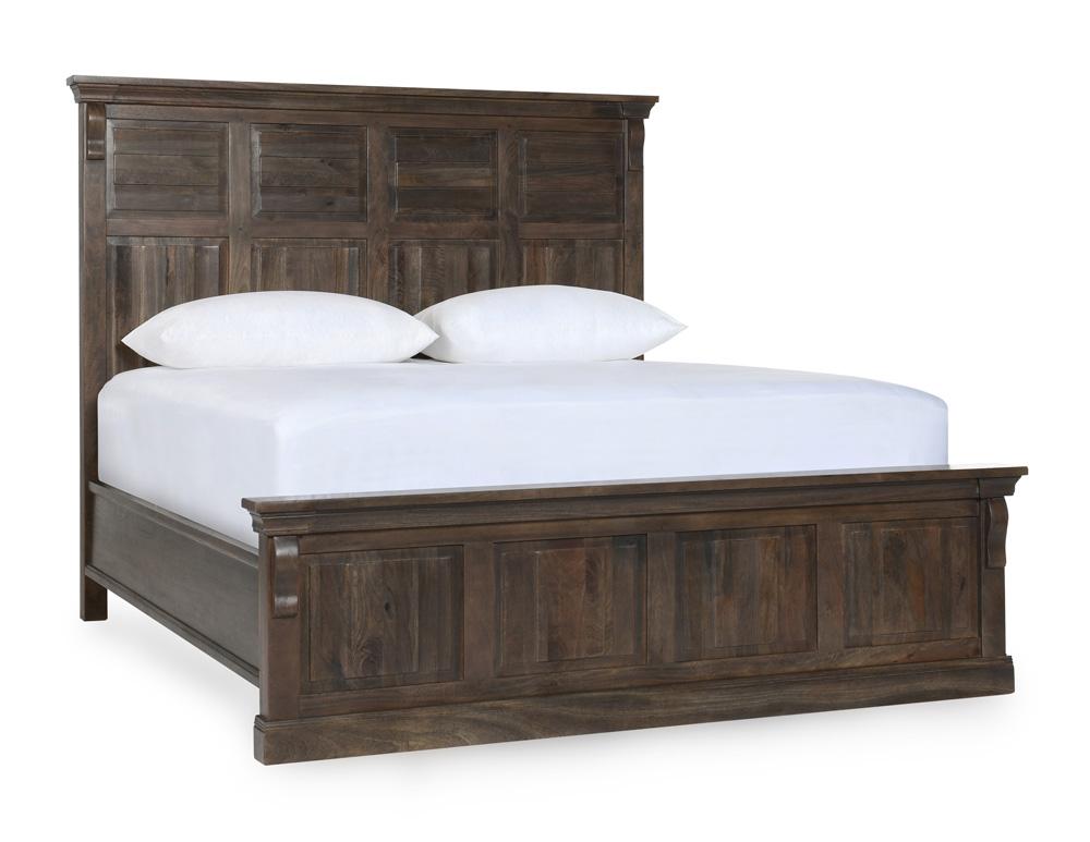 Classic Home - Adelaide Queen Mango Wood Bed In Cocoa Brown - 54010237 veiw 1