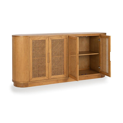 Classic Home  - Adelheid Pine Wood Sideboard Buffet - Natural - 52004199 veiw 3