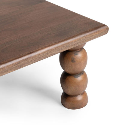 Classic Home - Adir Mango Wood Coffee Table - Tundra Brown - 51012171 view 3