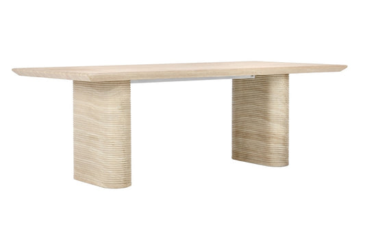Classic Home - Aiden 87in Outdoor Dining Table Beige - 51031552 veiw 1