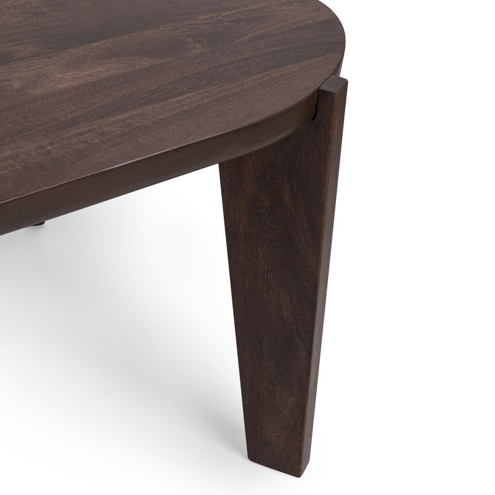 Classic Home - Albero Mango Wood Dining Table - Bark Brown - 51012094 view 4