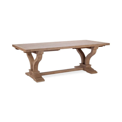 Classic Home  - Alexander 110in Extendable Reclaimed Pine Dining Table - Antique Beige - 51005407 veiw 1