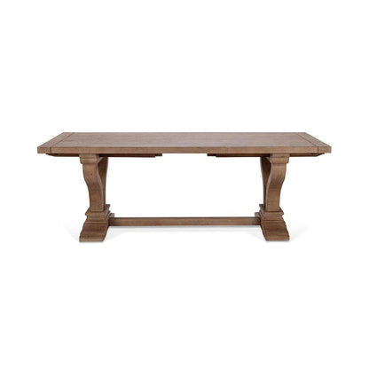 Classic Home  - Alexander 110in Extendable Reclaimed Pine Dining Table - Antique Beige - 51005407 veiw 2