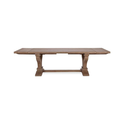 Classic Home  - Alexander 110in Extendable Reclaimed Pine Dining Table - Antique Beige - 51005407 veiw 3