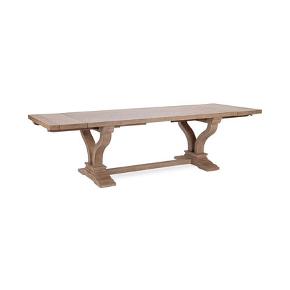 Classic Home  - Alexander 110in Extendable Reclaimed Pine Dining Table - Antique Beige - 51005407 veiw 6