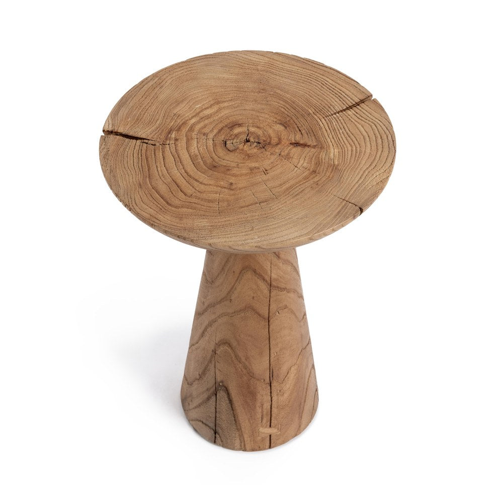 Classic Home - Alina Reclaimed Elm Accent Table - Natural - 51005541 view 2