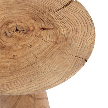 Classic Home - Alina Reclaimed Elm Accent Table - Natural - 51005541 view 3