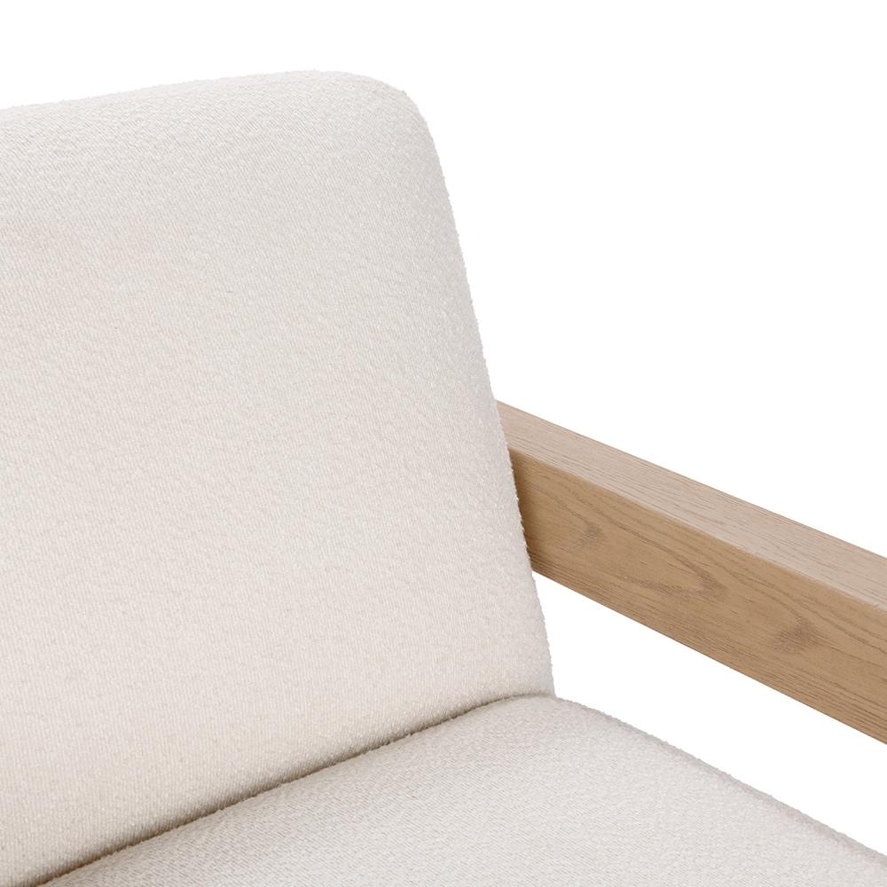 Classic Home  - Aliza Upholstered Fabric Accent Chair - Ivory - 53006351 veiw 5