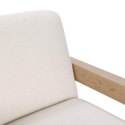 Classic Home  - Aliza Upholstered Fabric Accent Chair - Ivory - 53006351 veiw 5