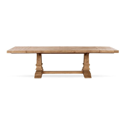 Classic Home  - Allegra Extendable Reclaimed Pine Wood  Dining Table Top in Natural - 51031708 veiw 2