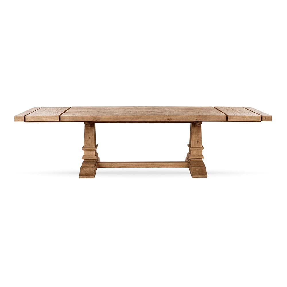 Classic Home  - Allegra Extendable Reclaimed Pine Wood  Dining Table Top in Natural - 51031708 veiw 3